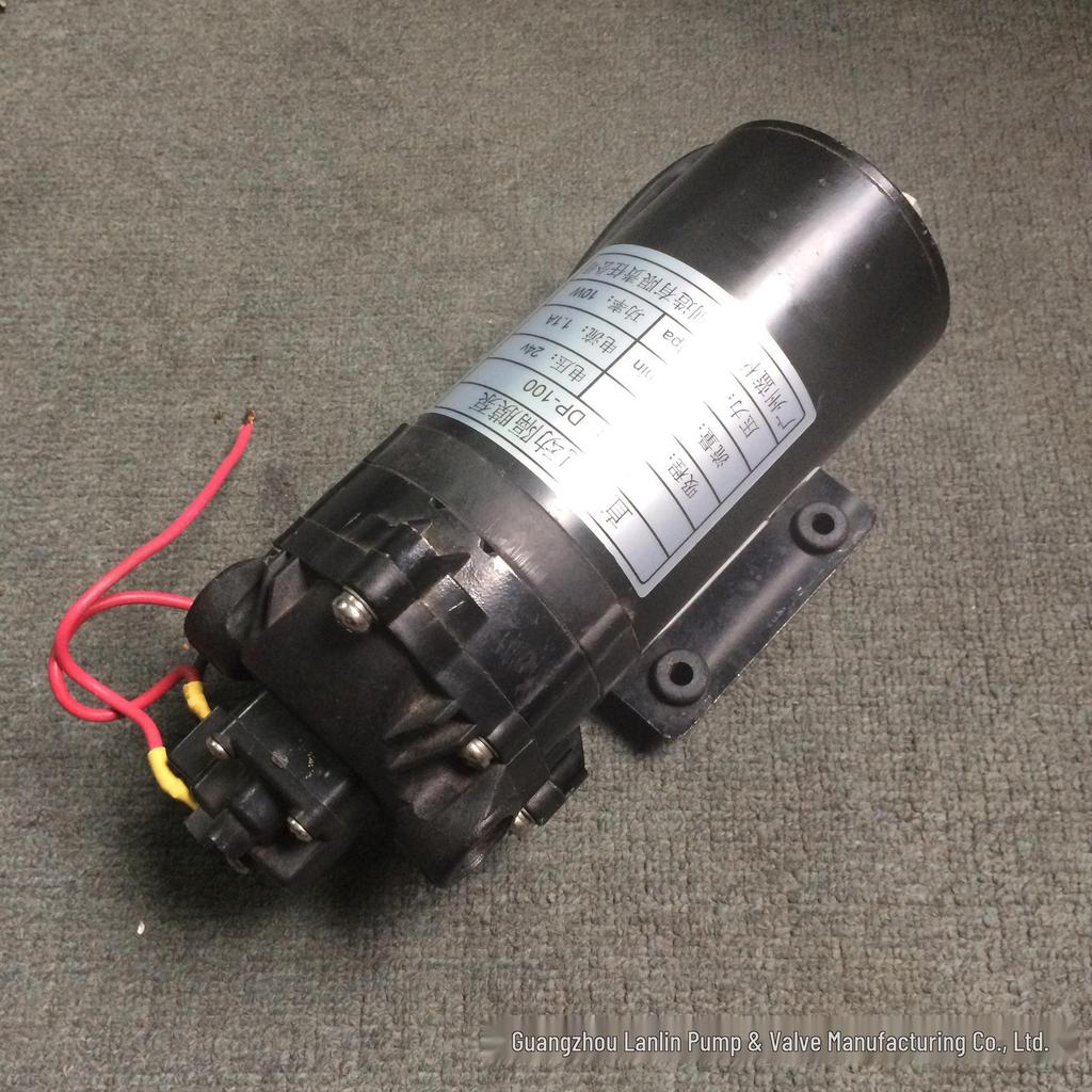 DP-125 Высоконапорный DC 24В Мембранный Насос для Опрыскивания и Охлаждения