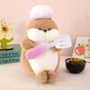 Chef seal doll large plush toy cute little sea lion doll throw pillow for girls gift