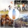 1L Water Bottle Motivating Sports Water Bottle Airtight Drinking Bottles for Outdoor Travel Bottle