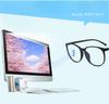 Прозрачные компьютерные очки в оправе для женщин и мужчин, круглые очки с защитой от синего света, блокирующие очки, оптические очки