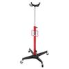 VEVOR Hydraulic Transmission Jack, 1100 lbs / 0.5 Ton Lifting Capacity Telescoping Transmission Jack with Foot Pedal, 360 degrees Swivel Wheel