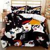 Urban Trend Duvet Cover Set London Canvas Shoes For Kids Teens Twin Bedding Set Double Queen King Size Polyester Quilt Cover