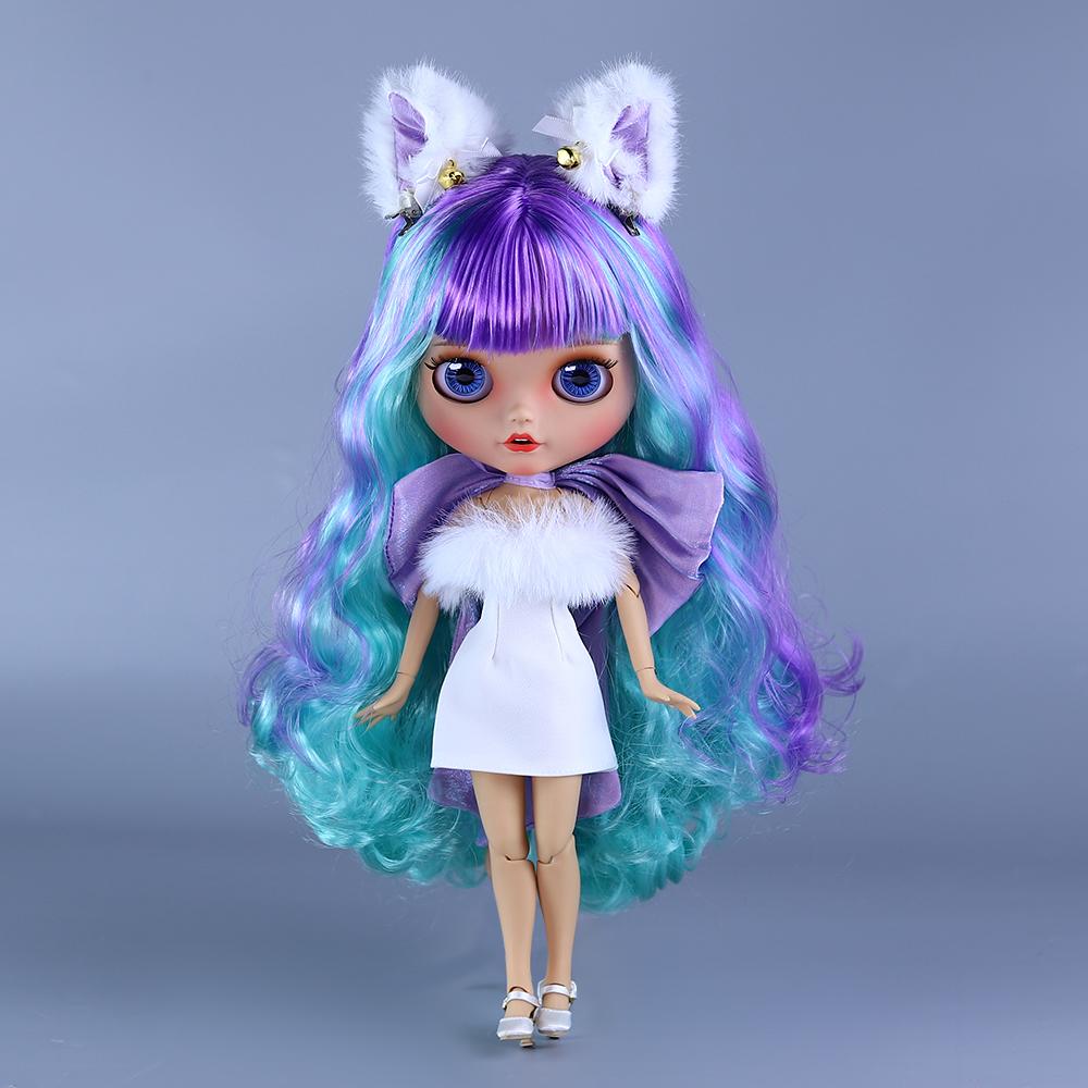 Кукла ICY blyth 1/6, кукла BJD, шарнирное тело, коричневая кожа, матовое лицо, 30 см, игрушка в подарок, аниме для девочек SD