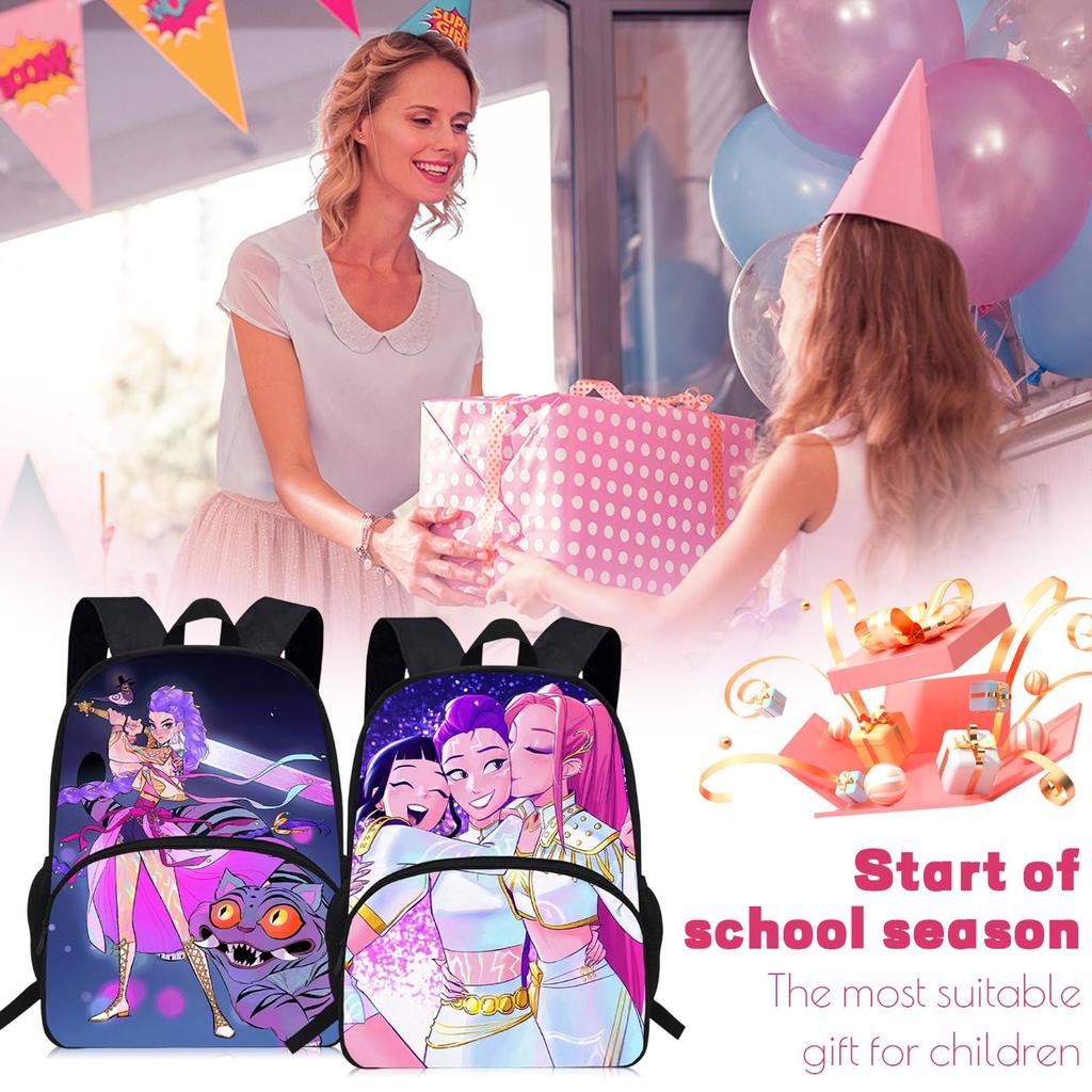 Elementary School Cartoon Backpack And Peripheral Backpack