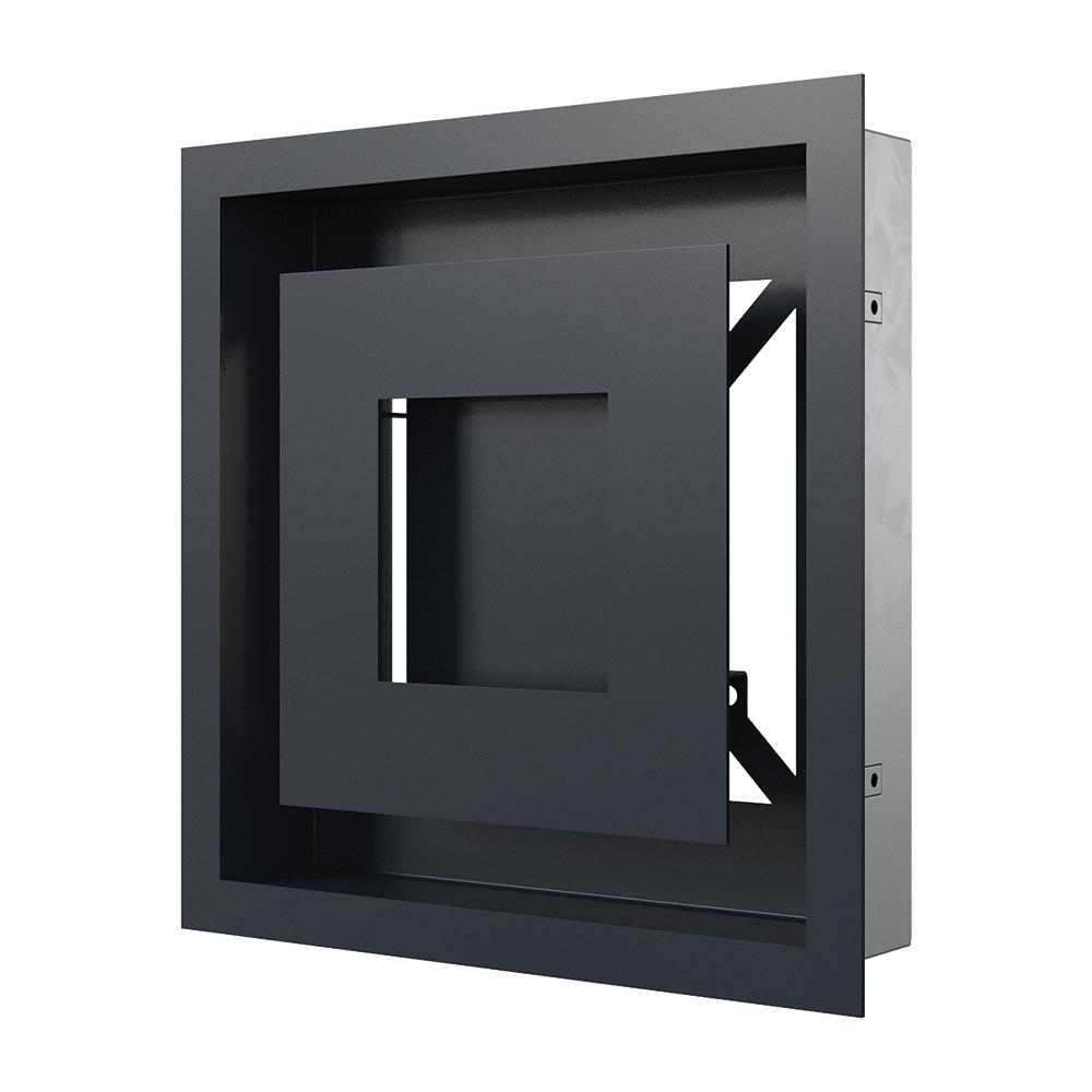 Крышка вентиляционная WIND 22x22 графит