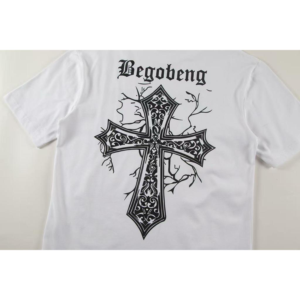 W352 CHROME HEARTS 2025 Summer New High Quality Cotton Round Neck Loose Large Size Men's and Women's T-shirt Couple T-shirt