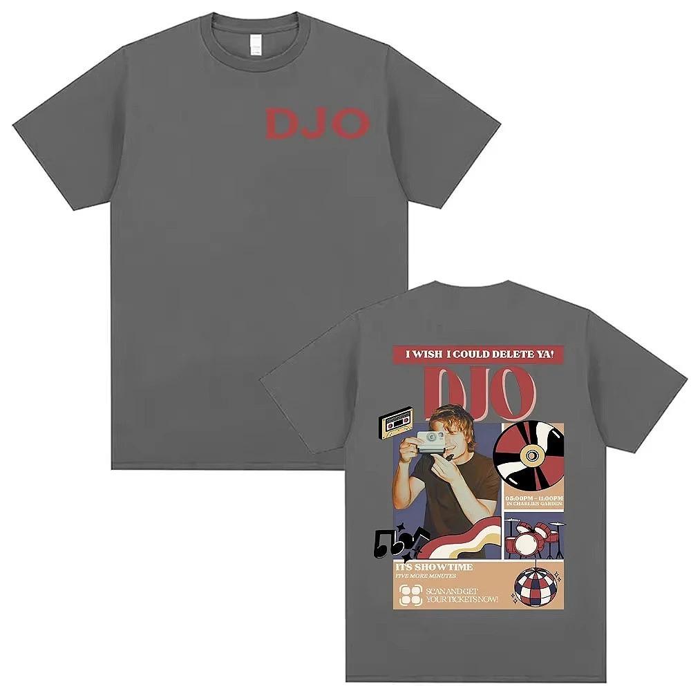 Djo Back on You Tour 2026 Музыкальный Концерт Футболка Джо Керри Подарок Новым Фанатам Футболки Мужские Женские Харадзюку Хлопок Модная Футболка