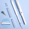 1Set Plastic Automatic Pencils White Students Stationery 0.5Mm Eraser Pencils Gift Box Office School Supplies
