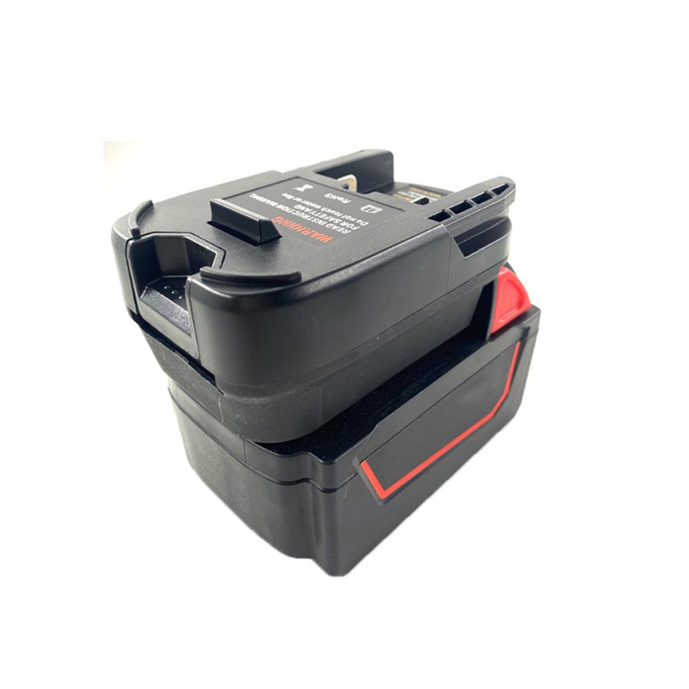 Адаптер для аккумулятора для литий-ионного аккумулятора Milwaukee/Dewalt 18 В, преобразующий для RIDGID