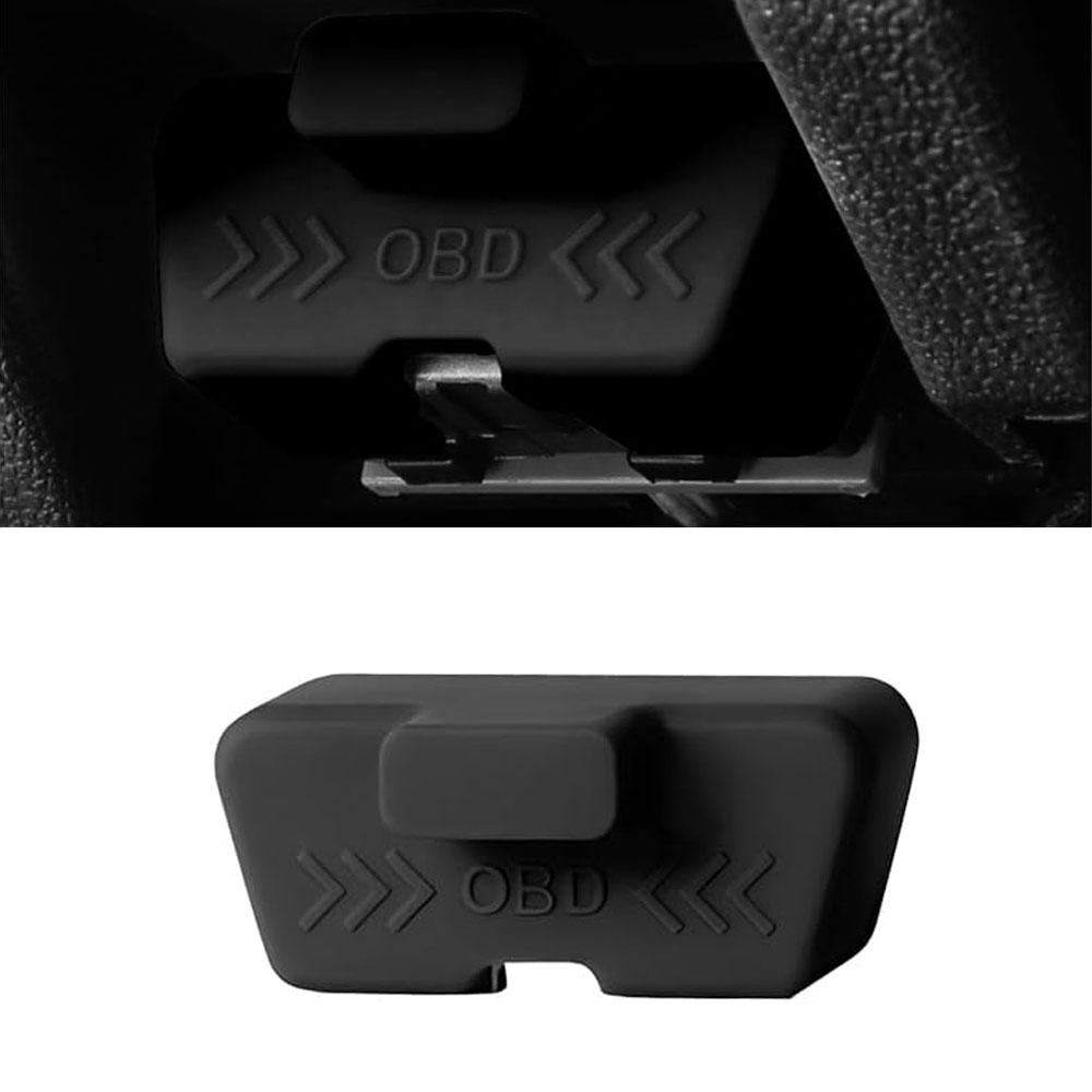 Для Tesla Model Y Juniper 2025 Model 3 Highland Колпачок диагностического разъема OBD Силиконовый защитный от пыли порт автомобиля Автомобильный OBD