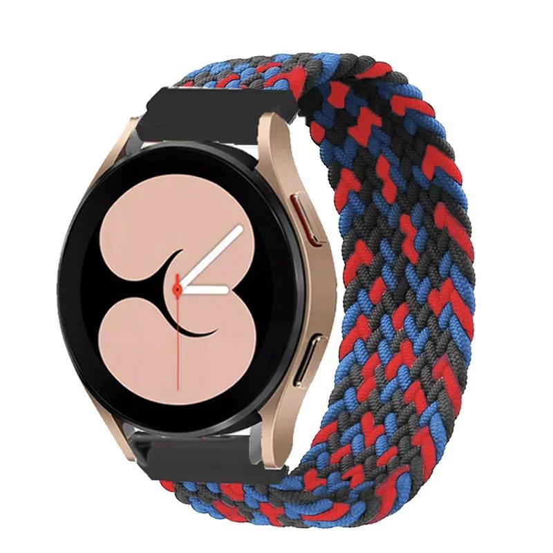 20 мм 22 мм ремешок для Samsung Galaxy watch 4 5 6 Pro Classic Gear S3 44 мм 40 мм 45 мм браслет correa Huawei watch GT 2e 3 4 ремешок