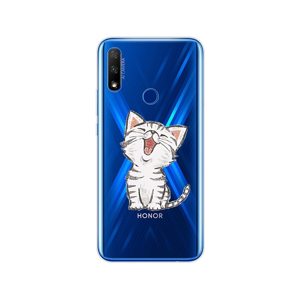 Для Honor 9X Global Case Honor 9X Премиум Чехол Силиконовый ТПУ Мягкая задняя крышка Чехол для телефона Для Huawei Honor 9X Premium STK-LX1 Бампер