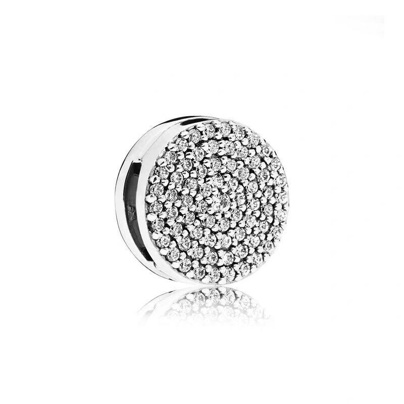 Новые Аутентичные Браслеты Аксессуары Зажимной Шарм подходит для charms Reflections медные бусины Сделай Сам Украшения Высокое Качество