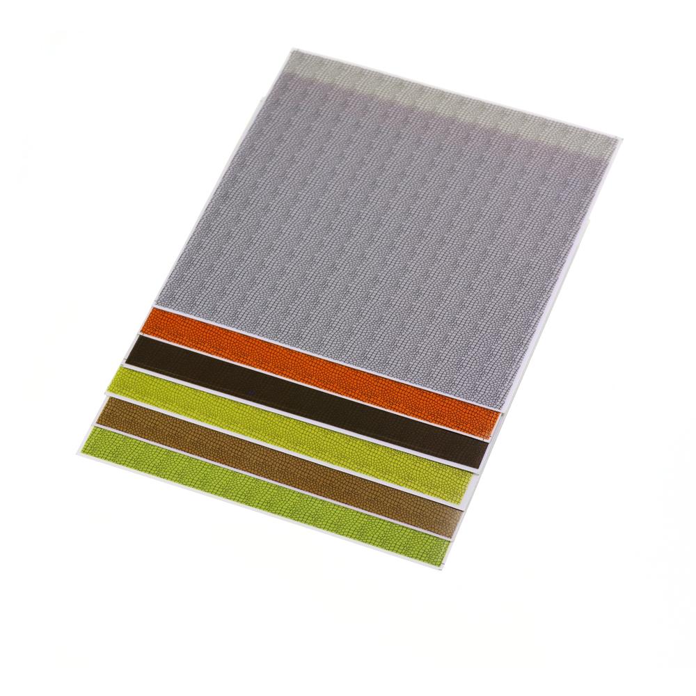 Реалистичный материал для крыльев насекомых - Биомиметический и водонепроницаемый материал для обмотки тела нимф для вязания мушек нимф, поденок, веснянок, форели, хариуса, рыболовных приманок