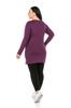 Women's Style Big Size Body Plus Size Round Neck Long Sleeve Viscose Long Mink Body