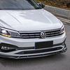 Передний сплиттер губы для Volkswagen Polo, Угловые защитные накладки на бампер, Передний спойлер против царапин для моделей 2019 года