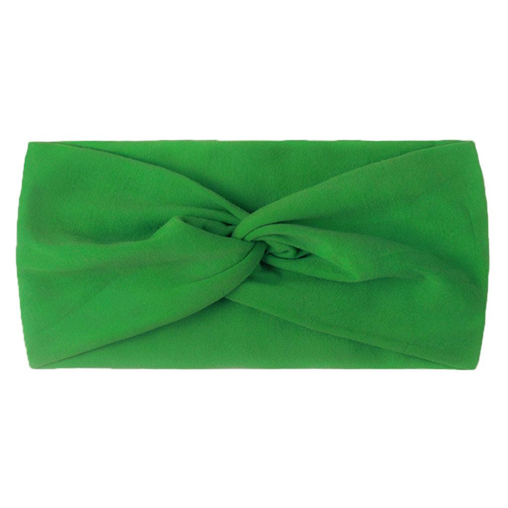Children's Solid Color Knotted Nylon Headbands: 28 Colors Available