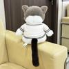Кардиган из альбома «Фольклор» Плюшевый Кот Животное Игрушка С Коротким Мехом Для Детей