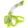 Beginner Snorkeling Gear Kit Anti-Fog Diving Mask and Dry Top Snorkel Combo