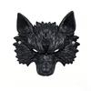 Funny Cosplay Halloween Wolf Mask 3D Fur Texture Werewolf Mask Party Costume Mask  Dress Up Prop