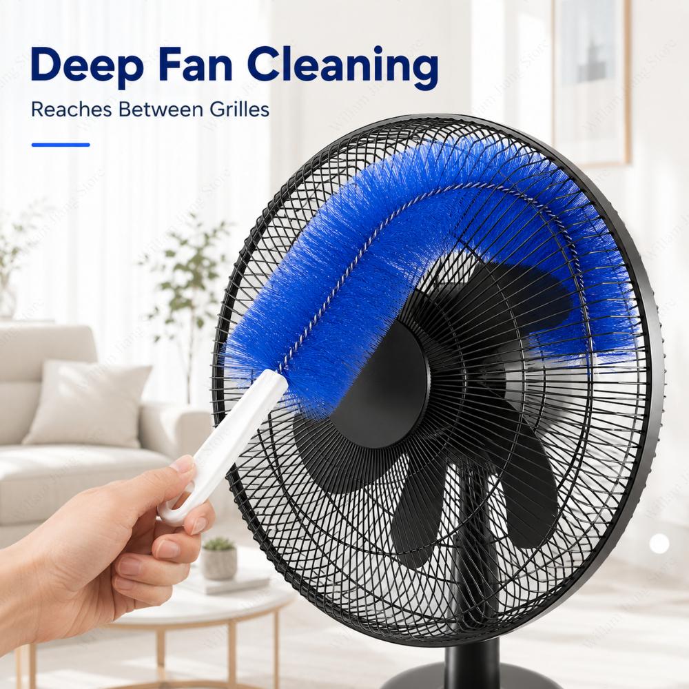 1/3/5 Microfiber Dust Duster Brush for Air Conditioner Fan Blinds Furniture Shutters Car Interior and Daily Home Cleaning Tasks