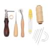 Leather Tool Set Practical DIY Multifunction Cutting Leather Art Tool Leather Goods Wax Thread Hand