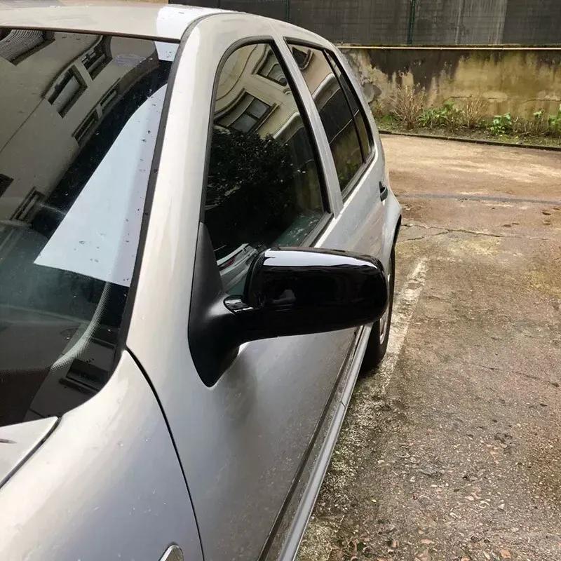 Для VW Golf 4 MK4 1998-2005 Passat B5 Jetta ABS Накладка на корпус бокового зеркала заднего вида автомобиля Колпачок крыла Внешняя отделка корпуса двери Замена