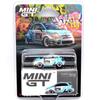 Масштаб MINI GT x ABARTH 595 США MiJo Toys Ограниченная серия x ADAS WORKS Abarth 595 Блистерная упаковка 164 LB-WORKS (IZTK) LB-РАБОТЫ (IZTK) MGT01051-BL