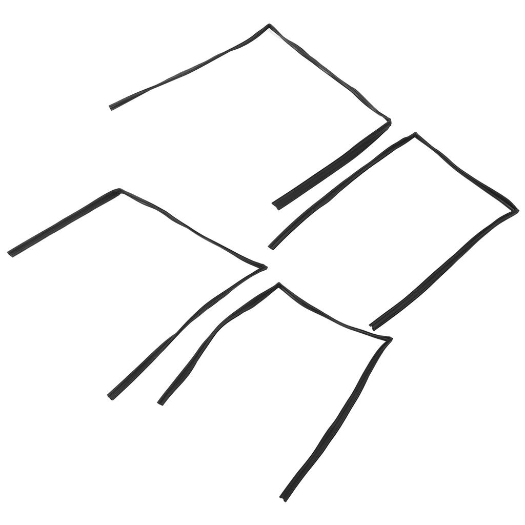 Уплотнитель молдинга окна 68152‑60011 Резиновые уплотнительные полосы молдинга дверного пояса Замена для Toyota Land Cruiser FZJ80 FJ80