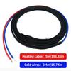 DC 12V~14V Heat Cable Connection Car Truck Use Water Pipe Heater For RV Anti-Freeze Self-regulating Pipe Kits