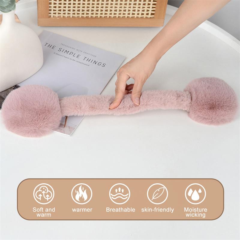 1pc Solid Color Soft Plush Ear Warmer Winter Warm Earmuffs Fashion Ear Cover Outdoor Cold Protection Ear-Muffs Folding Earflap