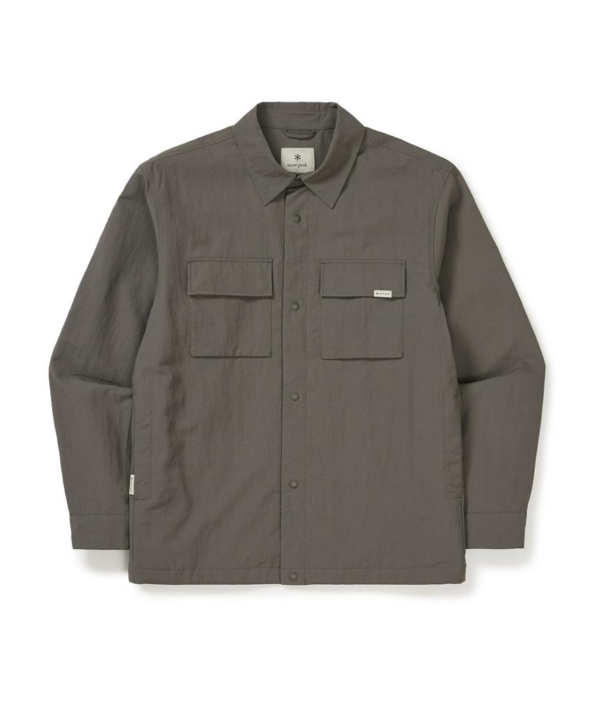 Куртка-рубашка Snowpeak Apparel Cample (S25Smcsh10) Темный хаки