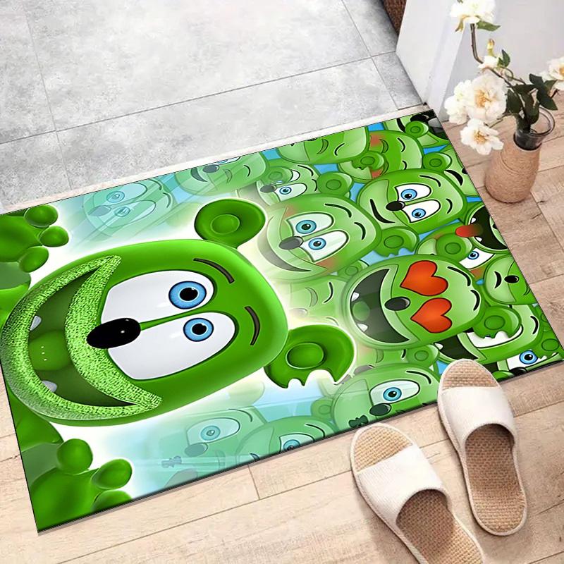 1pc Gummy Bear1 Design Printed Area Rug Carpet for Bedroom Living Room Home Decor Rugs Mat Non Slip Mat Rug for Bedside