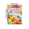 1 шт., Книжка-раскраска с цветами, Книжка-раскраска для подростков, 25 различных узоров, Плотная бумага 100 г/м², Снятие стресса, Подарок на день рождения