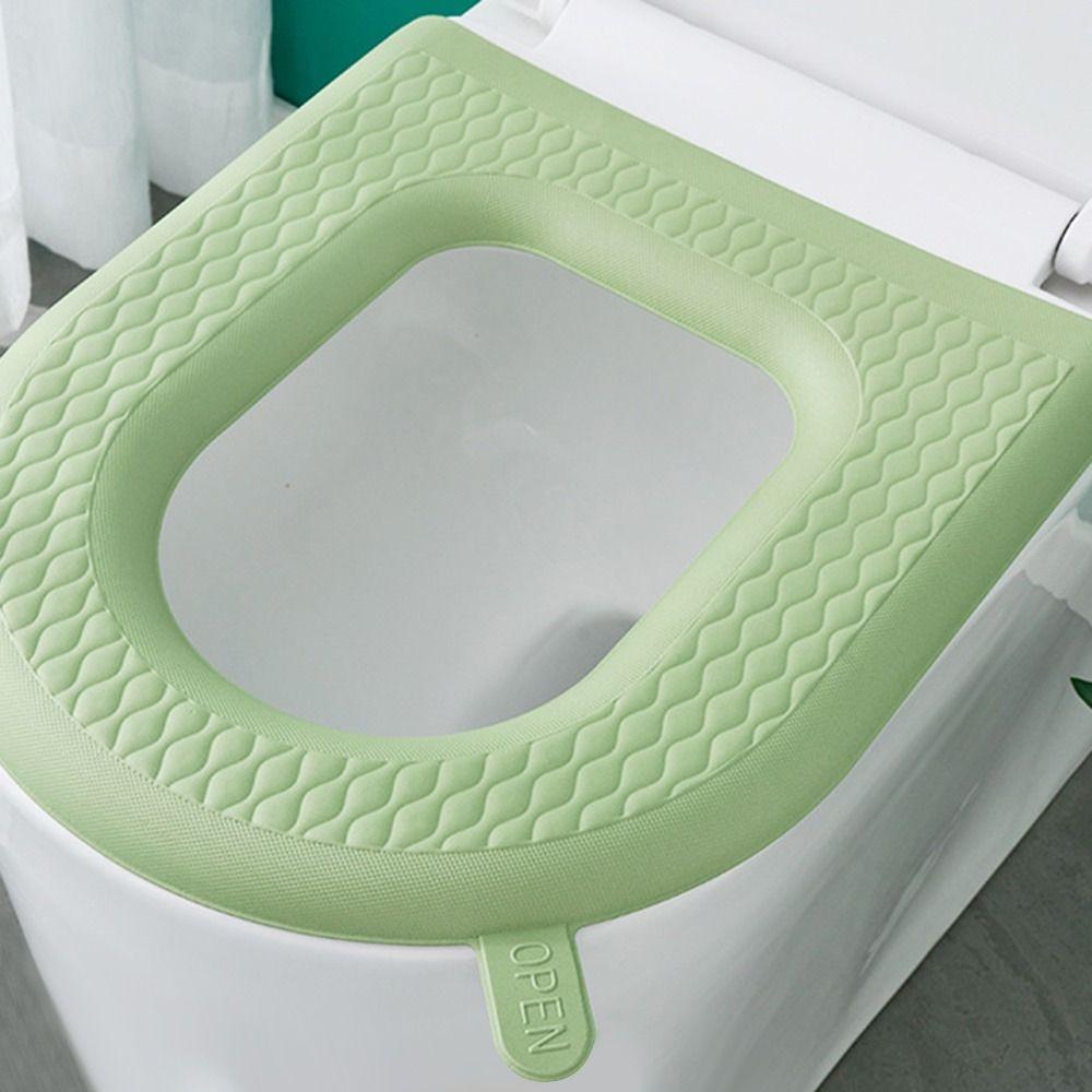 Household Silicone Reusable Toilet Cover Bathroom Accessories Toilet Seat Cushion Toilet Seat Pad