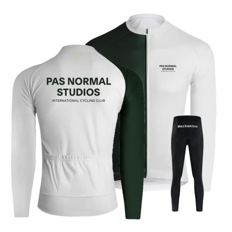 Winter Thermal Fleece Cycling Jersey Bib Set Men Women Road Bike