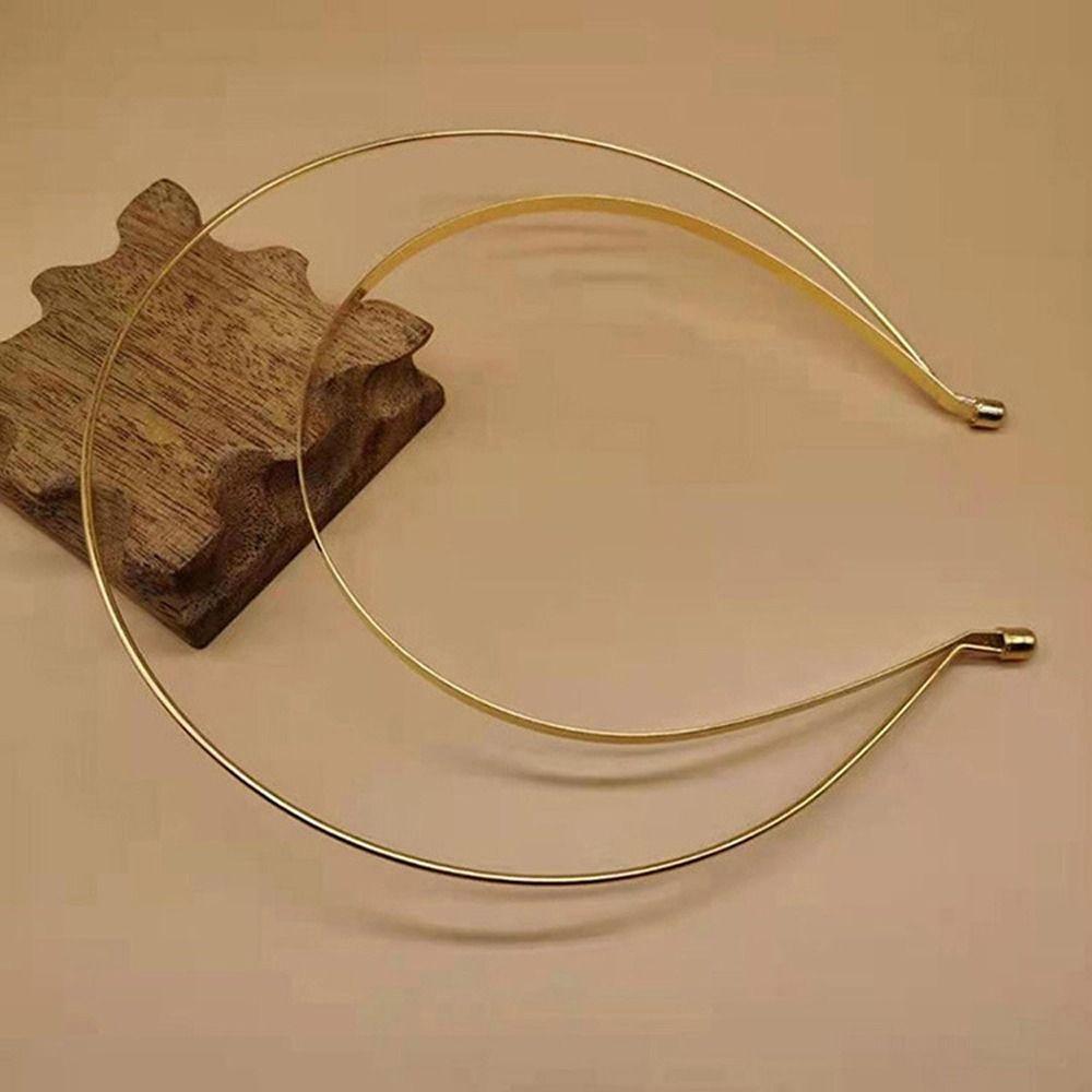 Bridal Wedding Headband Goddess Hairbands Thin Halo Hair Crown Korean Hair Hoop Women DIY Headband