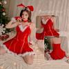 Sexy Lingerie Sexy Christmas Suit Bunny Uniform Seduction Cosplay Fairy Hairy Strap Waist