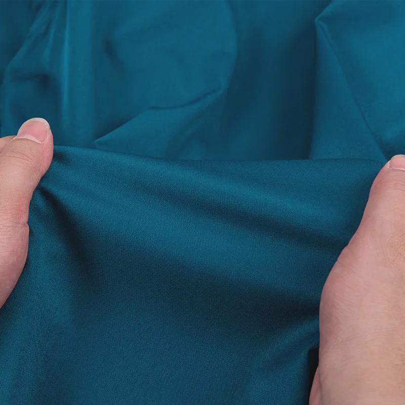 2023 Мужская универсальная эластичная рубашка с длинными рукавами и квадратным воротником, устойчивая к морщинам, в деловом стиле