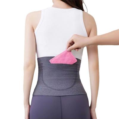 Самонагревающийся высококачественный пояс с карманами, теплый, эластичный, поддерживающий пояс для поясницы, поясничный бандаж