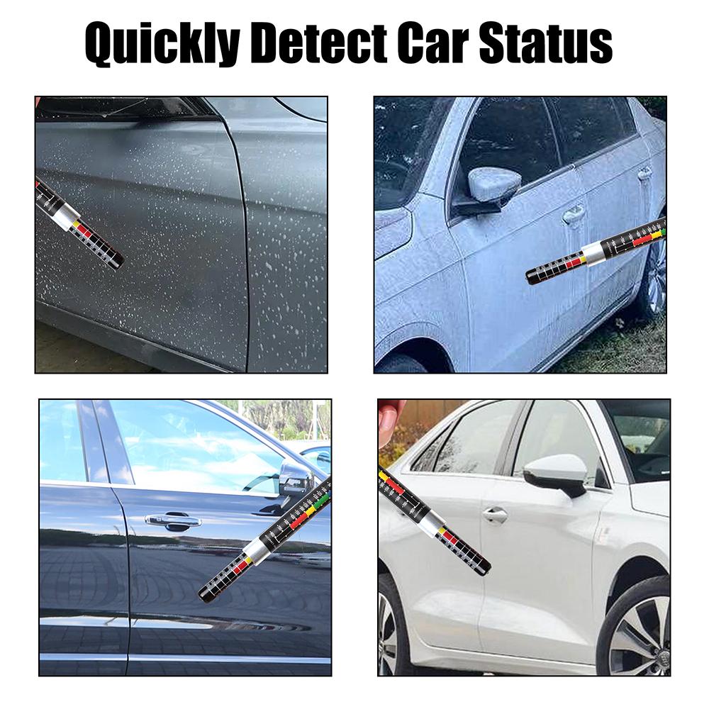 Ручка для измерения толщины покрытия автомобиля Ручка для краски автомобиля Тестер толщины краски Тестер покрытия Метр Водонепроницаемый 1 шт. Портативный