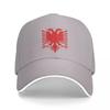 Albania Eagle Caps Albania Baseball Cap Cool Unisex Women Outdoor Adjustable Albania Flag Hats
