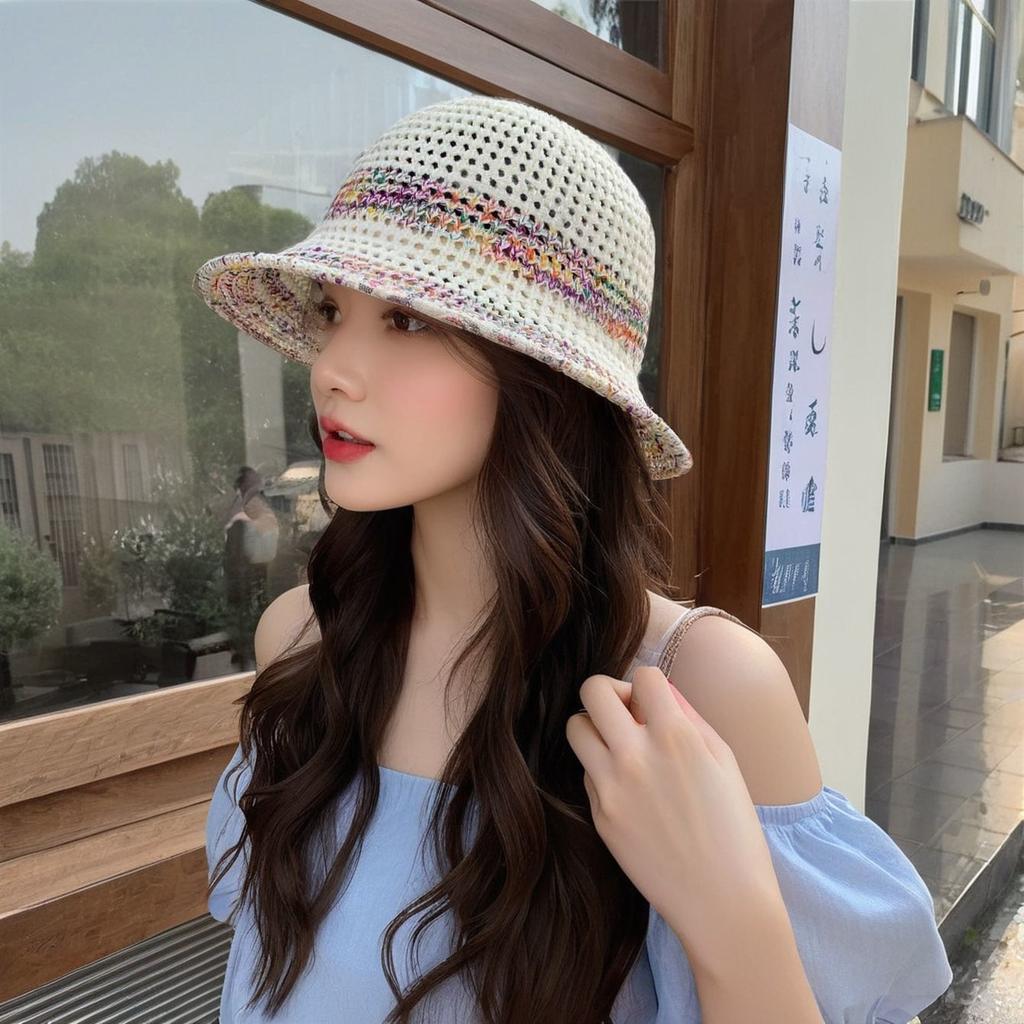 Летняя женская дышащая шляпа рыбака, шляпа от солнца для отпуска, плетеная пляжная шляпа от солнца, шляпа от солнца из травы