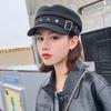 Fashion For Women Ladies Korean Style Flat Top Duck Tongue Cap Star Beret Sailor Hat Newsboy Hat