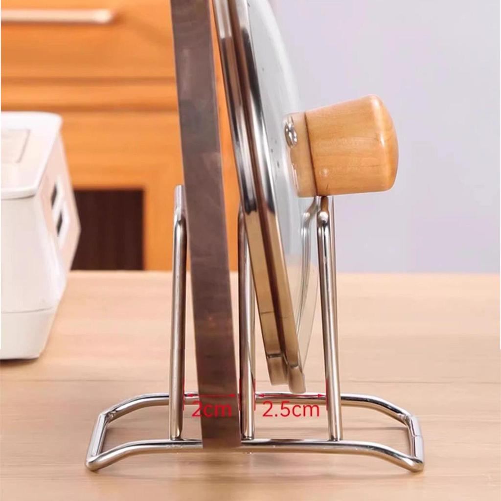 Держатель разделочной доски Подставка из нержавеющей стали для противней Органайзер для противней для выпечки Подставка для хранения на кухонной столешнице, в кладовой