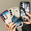 Летний пляжный коллаж Чехол-бампер для Samsung S26 S25 Ultra S24 S23 S22 S21 FE A18 A54 A55 A16 A26 A36 A56 A17 A27 A37 A57 5G Ударопрочный