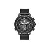 Коллекция Eco-Drive Navihawk Часы с кварцевым механизмом на солнечной батарее Стальной ремешок JY8037-50E