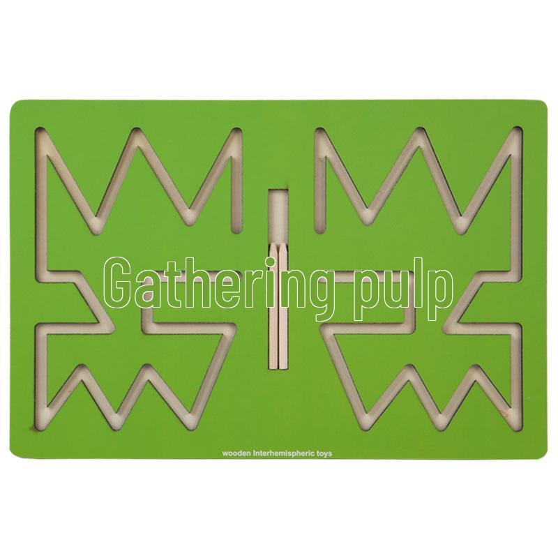 Деревянные крестики-нолики: Детская развивающая логическая игра для двух игроков