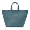 Of Mini Tote Bag Cowhide KAKURENBO Series [Essence Poison] Women's KDE-3231 (CAT Blue)