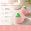 Soft Texture Slow Rising Fruit Toy Peach Shape Sensory Fruit Fidget Toy  Relaxation